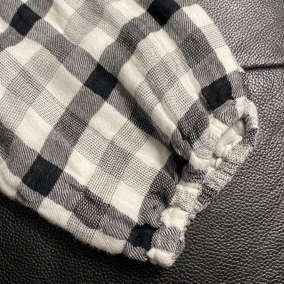 Cotton blend Cloth & Stone for Anthropology black & white top Size M, EUC - Picture 7 of 10